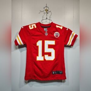 Nike NFL Patrick Mahomes Kansas City Chiefs Youth On Field Jersey Red Size Small